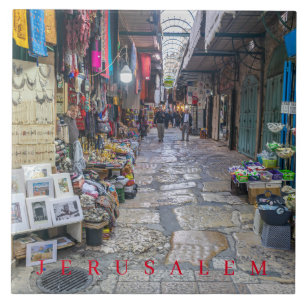Jerusalem Altstadtallee Keramik Fliesen