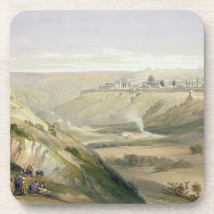 Jerusalem am 5. April 1839 überziehen 18 von Untersetzer