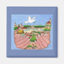 Jerusalem Art Magnet