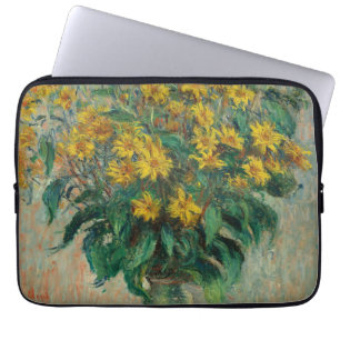 Jerusalem Artichoke Blume - Claude Monet Laptopschutzhülle