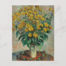 Jerusalem Artichokes von Claude Monet Postcard Postkarte