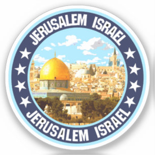 Jerusalem Aufkleber