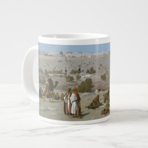 Jerusalem aus dem Olivenberg  1880 Jumbo-Tasse