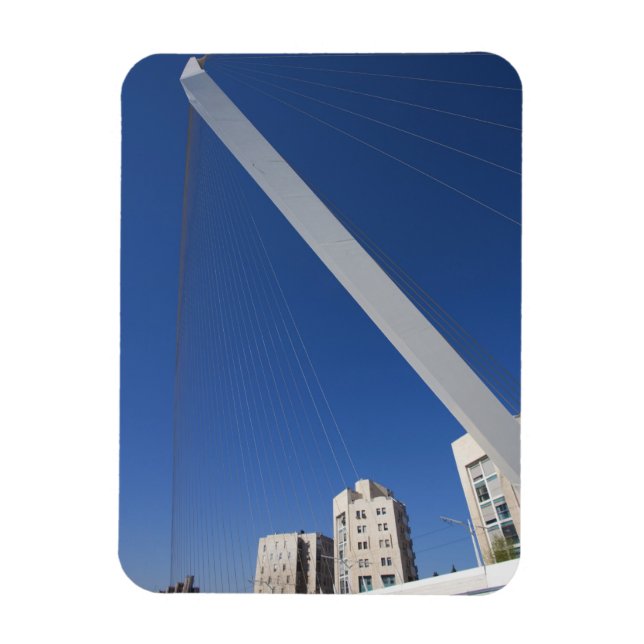 Jerusalem Chords Bridge Magnet (Vertikal)