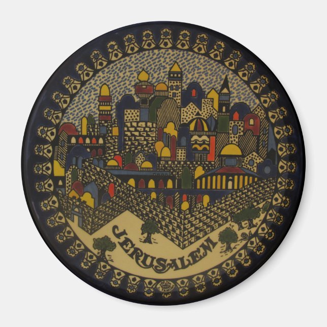 Jerusalem City Magnet (Vorne)