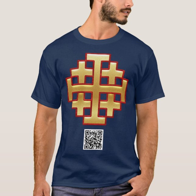 JERUSALEM CROSS T-Shirt (Vorderseite)