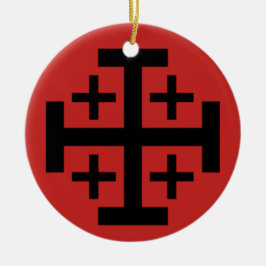 Jerusalem Cross Weihnachtsschmuck