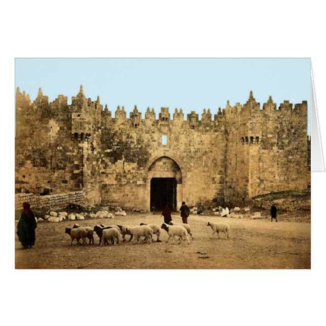 Jerusalem - Damaskus Gate (Vorderseite (Horizontal))