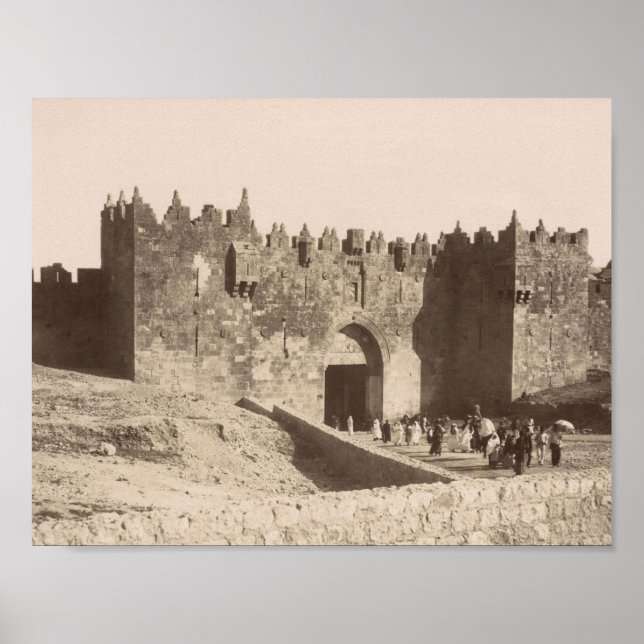 Jerusalem - Das Damaskus-Tor Poster (Vorne)