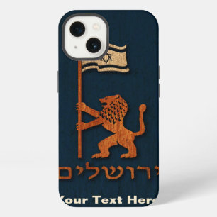 Jerusalem Day Lion With Flag iPhone Hülle