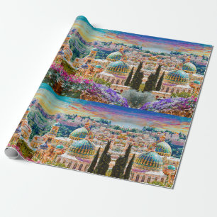Jerusalem, die heilige Stadt Geschenkpapier