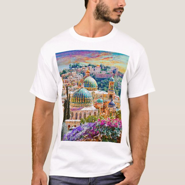 Jerusalem, die phantastischste Stadt der Welt T-Shirt (Vorderseite)