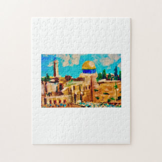 Jerusalem, die scheidende Mauer Puzzle