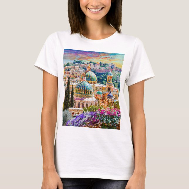 Jerusalem, die Stadt David T-Shirt (Vorderseite)