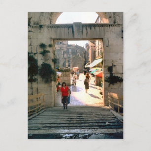 Jerusalem, in der Nähe der Kirche des Heiligen Sep Postkarte