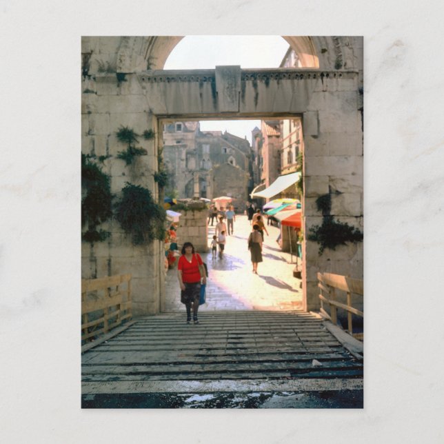 Jerusalem, in der Nähe der Kirche des Heiligen Sep Postkarte (Vorderseite)