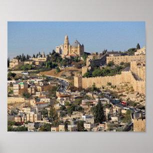 Jerusalem Israel Canvas Print Poster