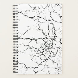 Jerusalem, Israel, Schwarze Linie Planer