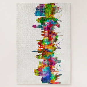 Jerusalem Israel Skyline Puzzle