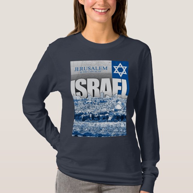 Jerusalem, Israel T-Shirt (Vorderseite)