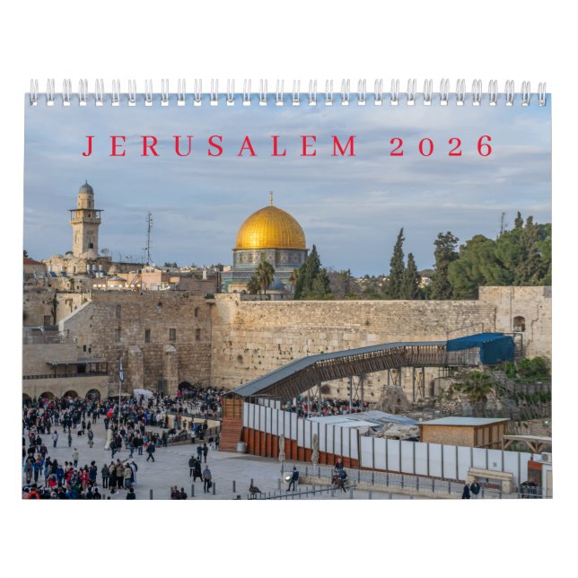 Jerusalem-Kalender 2026 Kalender (Titelbild)