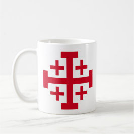 Jerusalem-Kreuz-Kaffeetasse Kaffeetasse