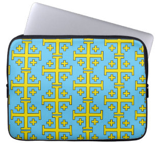 Jerusalem-Kreuz Laptopschutzhülle