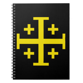 Jerusalem-Kreuz Notizblock