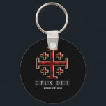 Jerusalem Kreuz - ver 1 - Opus Dei - Schwarz Schlüsselanhänger<br><div class="desc">Ich hatte endlich Zeit, mein Jerusalem-Kreuz zu aktualisieren. Ich habe ein paar weitere Designanpassungen hinzugefügt, die dieses Stück etwas atemberaubender/schöner machen... Das Jerusalem-Kreuz, eines meiner Lieblingsdesigns, und ich bin sicher, es wird auch einer Ihrer Favoriten sein. Das Jerusalem-Kreuz ist auch bekannt als: das Kreuzfahrerkreuz und das Heraldische Kreuz. Der 5...</div>