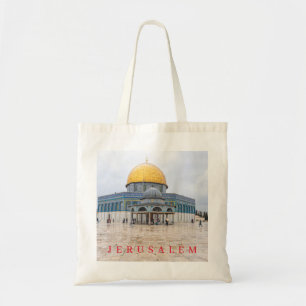 Jerusalem Kuppel des Rock View Tote Tasche