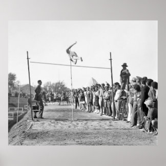 Jerusalem Pole Vault, 1930er Poster