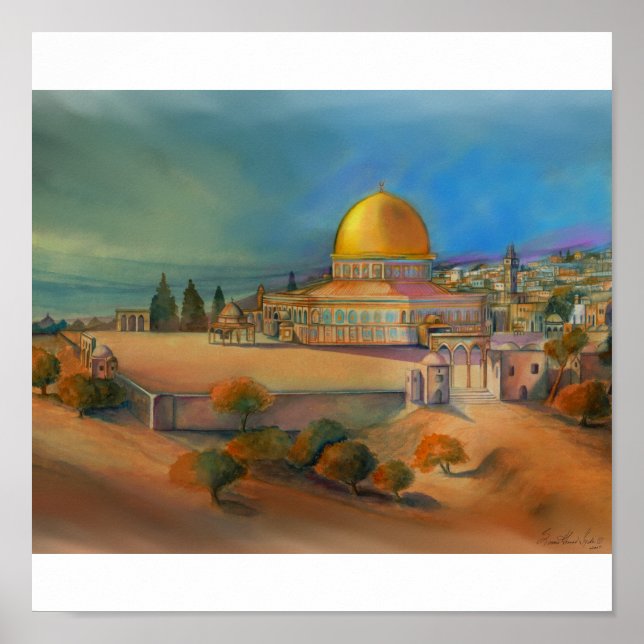 JERUSALEM POSTER (Vorne)