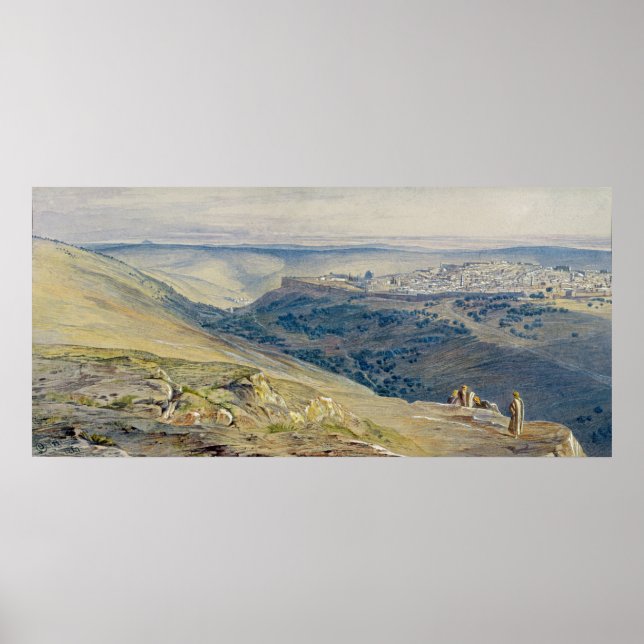 Jerusalem Poster (Vorne)