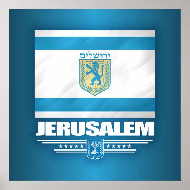Jerusalem Poster (Vorne)