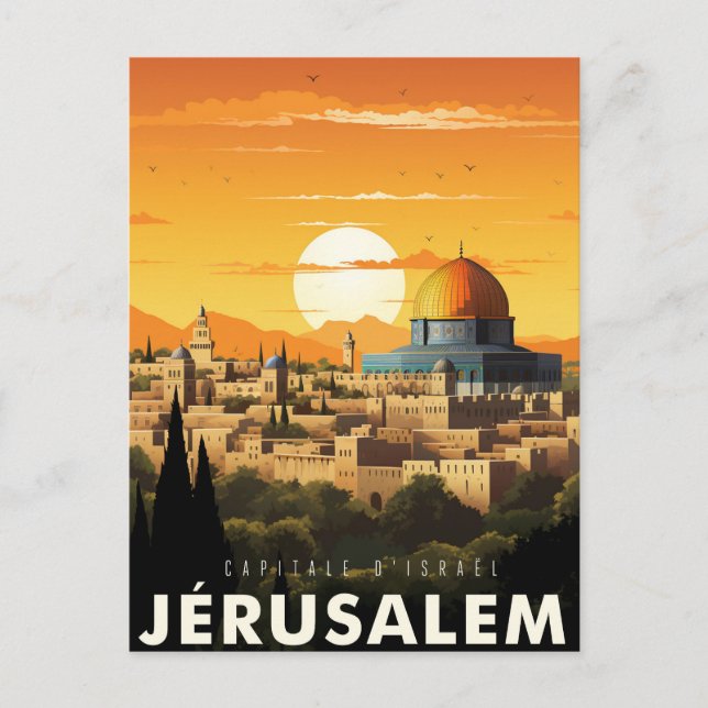 Jerusalem - Poster - Poster Postkarte (Vorderseite)