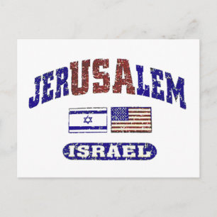 JerUSAlem Postkarte