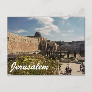 Jerusalem Postkarte