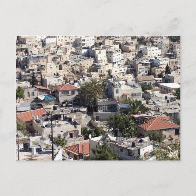 Jerusalem Postkarte (Vorderseite)