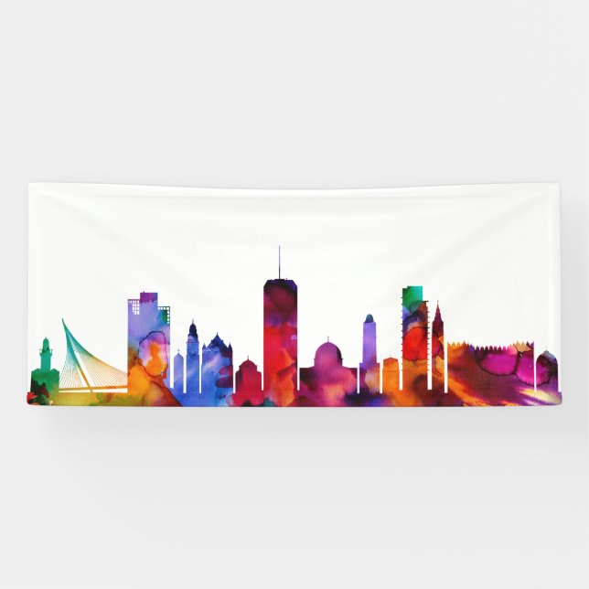 Jerusalem Skyline Banner (Horizontal)