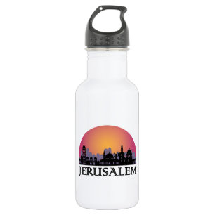 Jerusalem Skyline - Israel Travel Edelstahlflasche