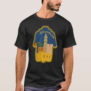 Jerusalem Stadt Israel Erinnerung an Männer 5 T-Shirt
