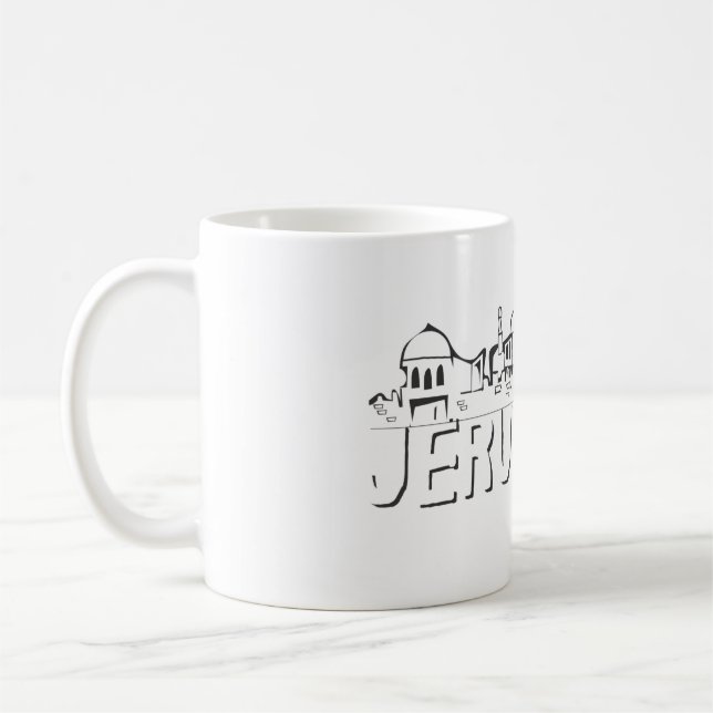 Jerusalem-Tasse Kaffeetasse (Links)