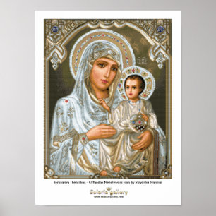 Jerusalem Theotokos - Plakat