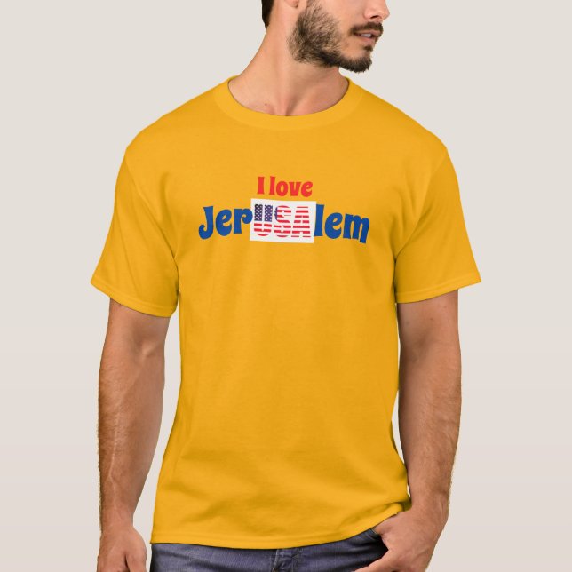Jerusalem USA T - Shirt (Vorderseite)