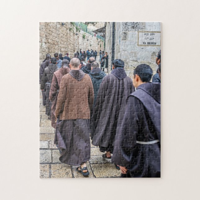 Jerusalem Via Dolorosa Puzzle (Vertikal)