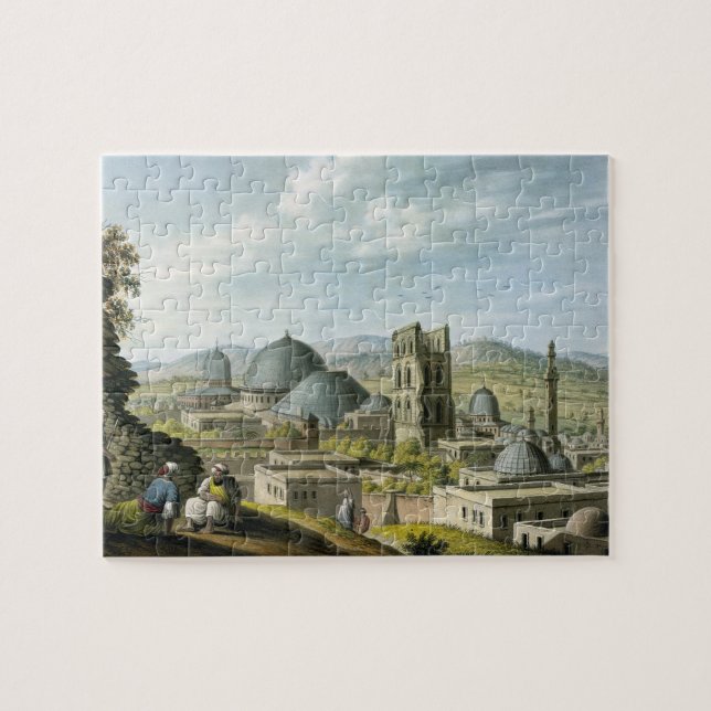 Jerusalem vom Westen, Kneipe. durch William-Watt Puzzle (Horizontal)