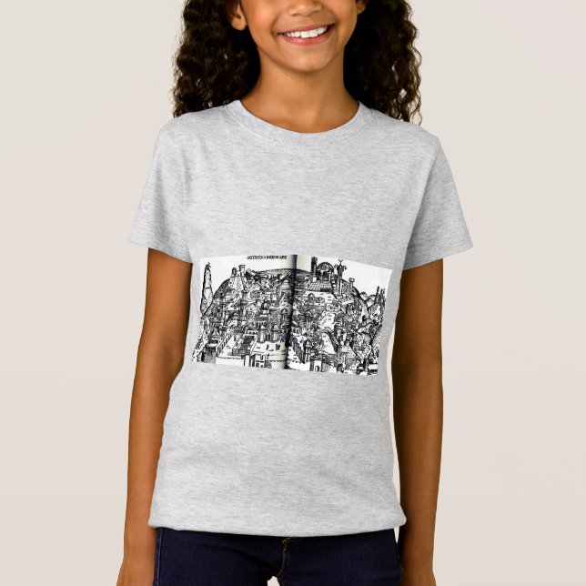 Jerusalem während der Regierung Salomons T-Shirt (Vorderseite)