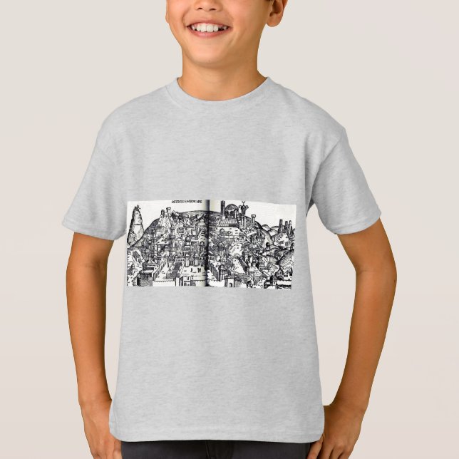 Jerusalem während der Regierung Salomons T-Shirt (Vorderseite)
