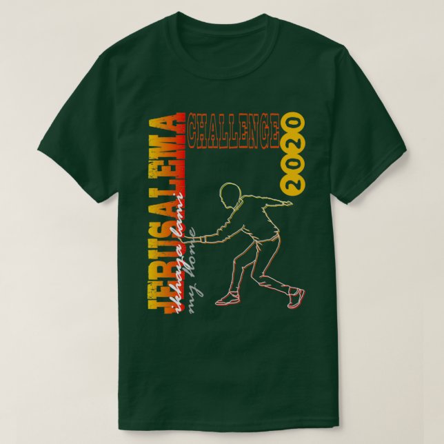 Jerusalema Dance Challenge 2020 T-Shirt (Design vorne)
