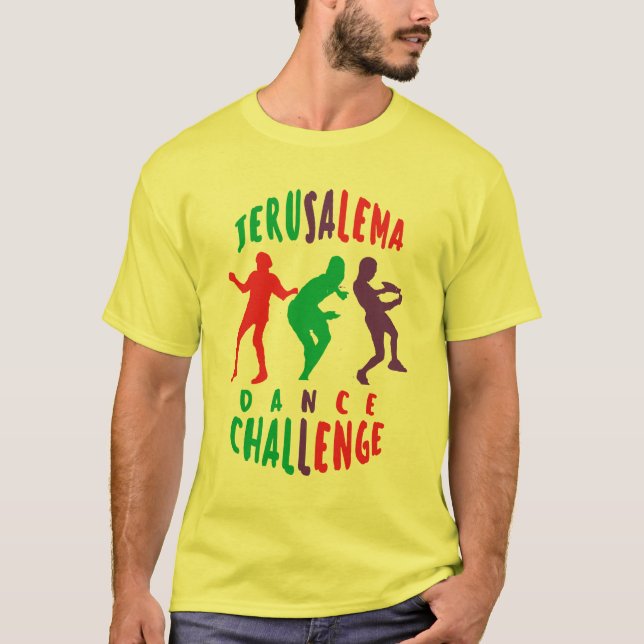 JERUSALEMA-TANZHERAUSFORDERUNG  T-Shirt (Vorderseite)
